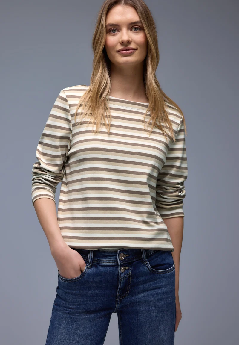 multicolor yds u-boat shirt, light terra mocha