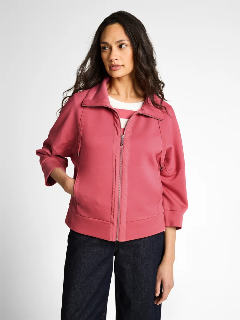 Sweatjacket scuba, cozy pink