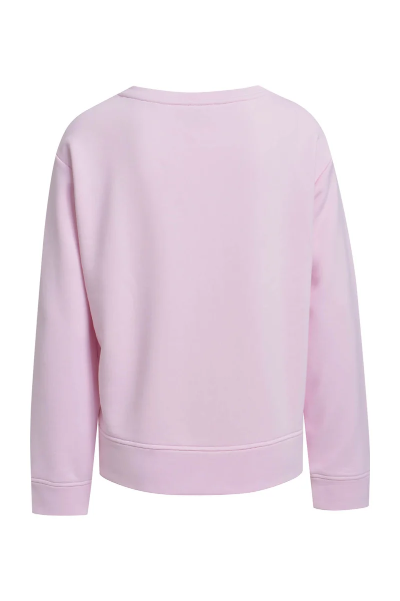 ROUND NECK SWEATSHIRT W/ AW & SLITS, ROS©