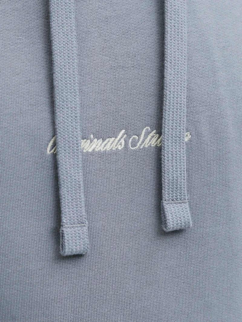 JORNORREBRO EMB SWEAT HOOD NOOS, Tradewinds