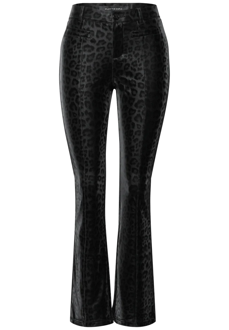 Style_York Bootcut Leo Coating, Black