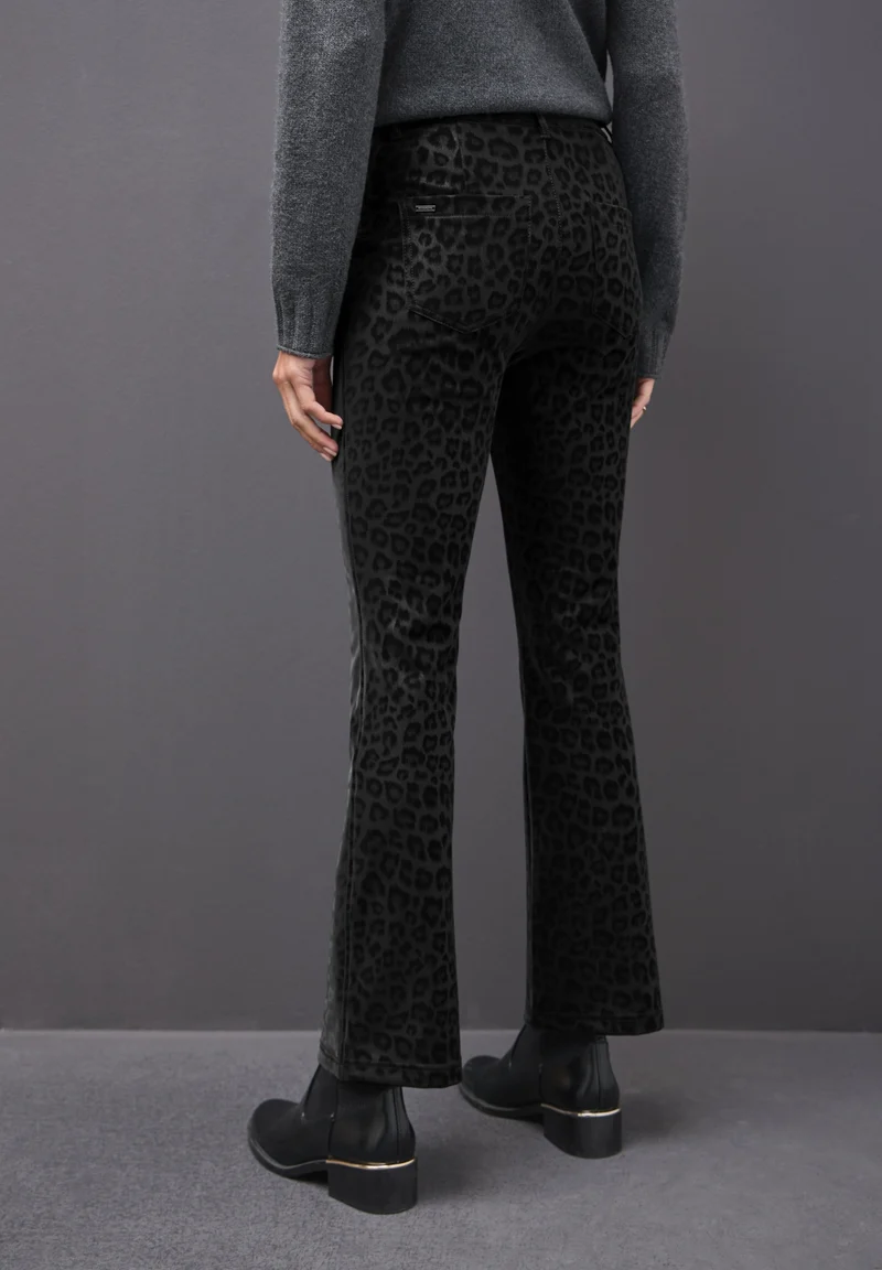 Style_York Bootcut Leo Coating, Black