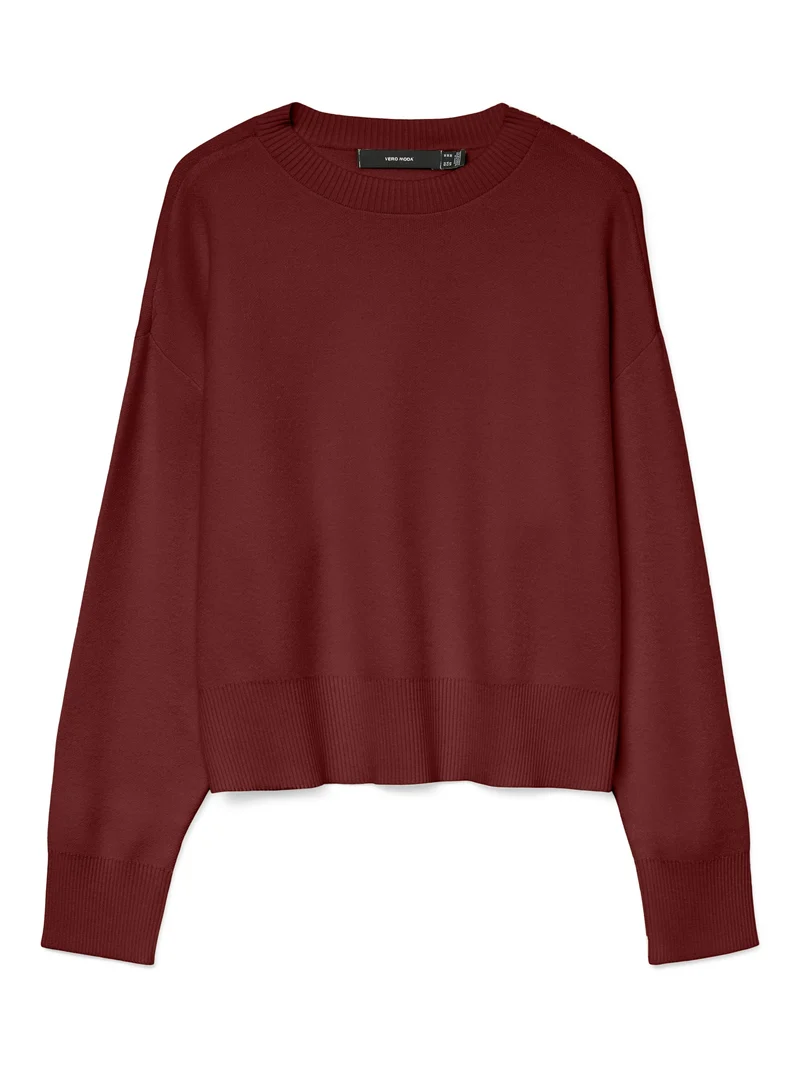 VMGOLD ART LS O-NECK PULLOVER, Syrah