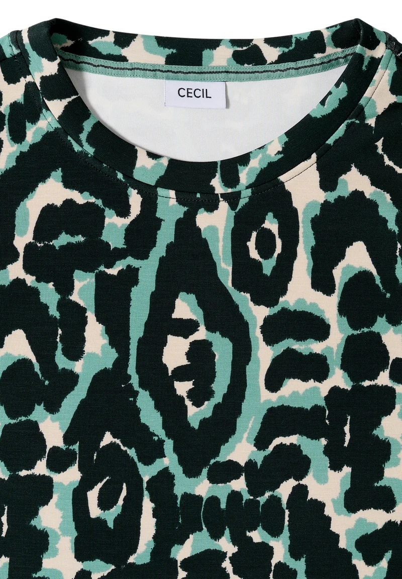 TOS AOP Soft Touch T-Shirt, ink green