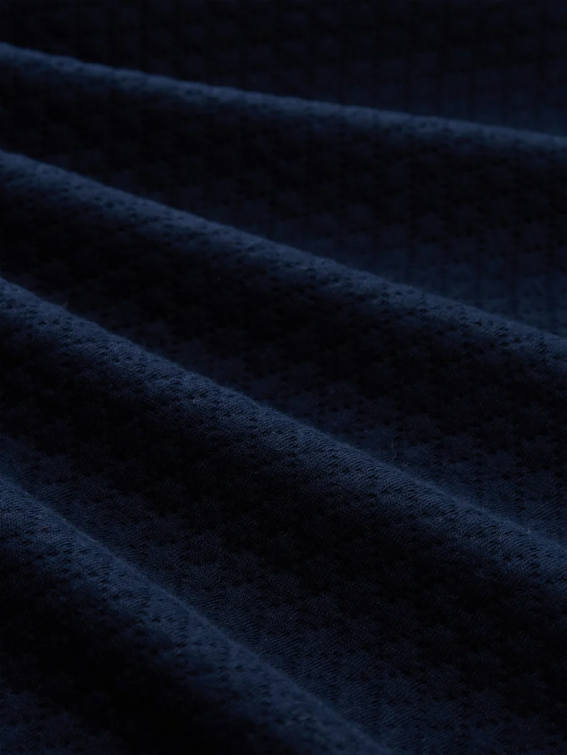 structured stand-up jacket, sky captain blue