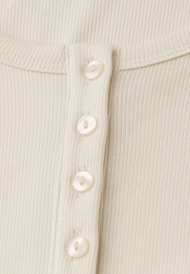 QR_Studio_basic rib shirt w.bu, soft beige