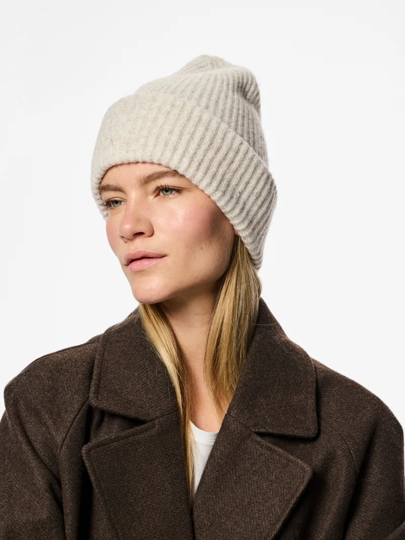PCMOELLA HOOD NOOS BC, Whitecap Gray/MELANGE