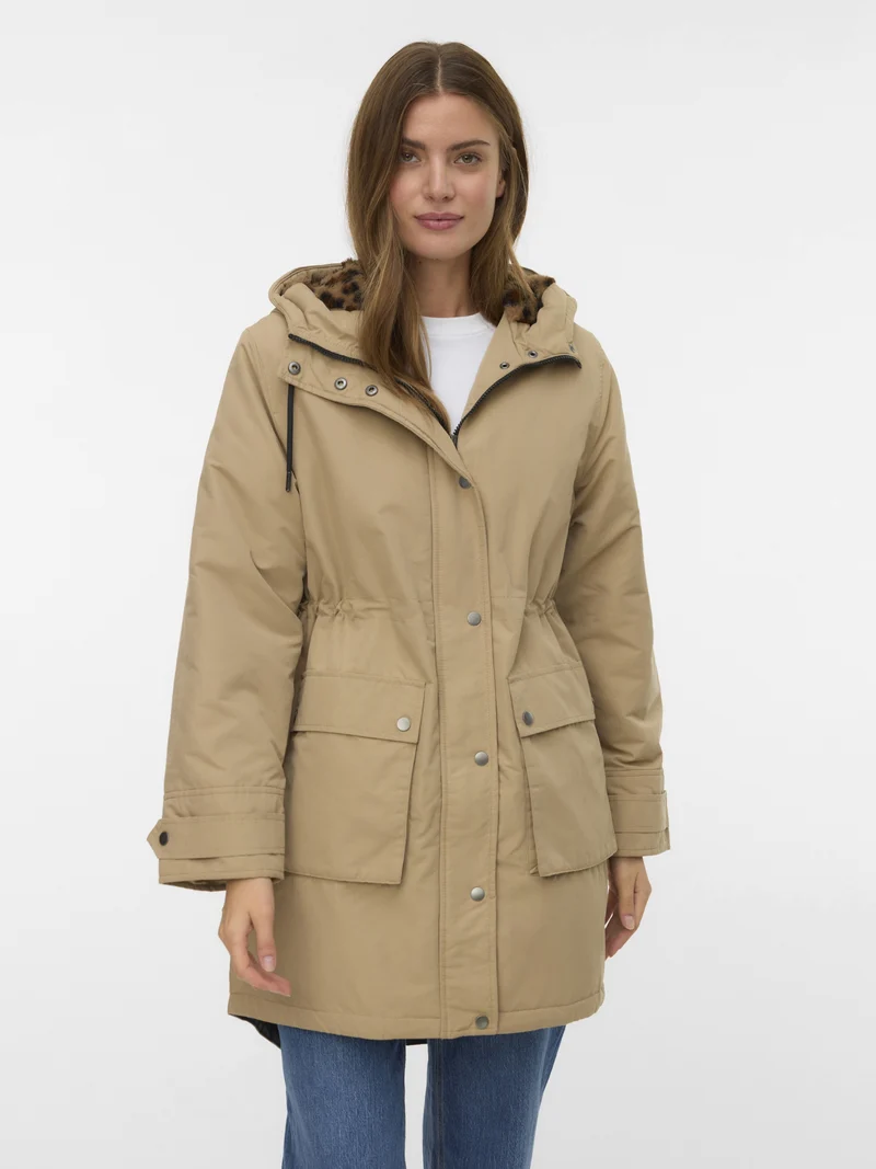 VMSAVANNE COAT GA BOO, Silver Mink