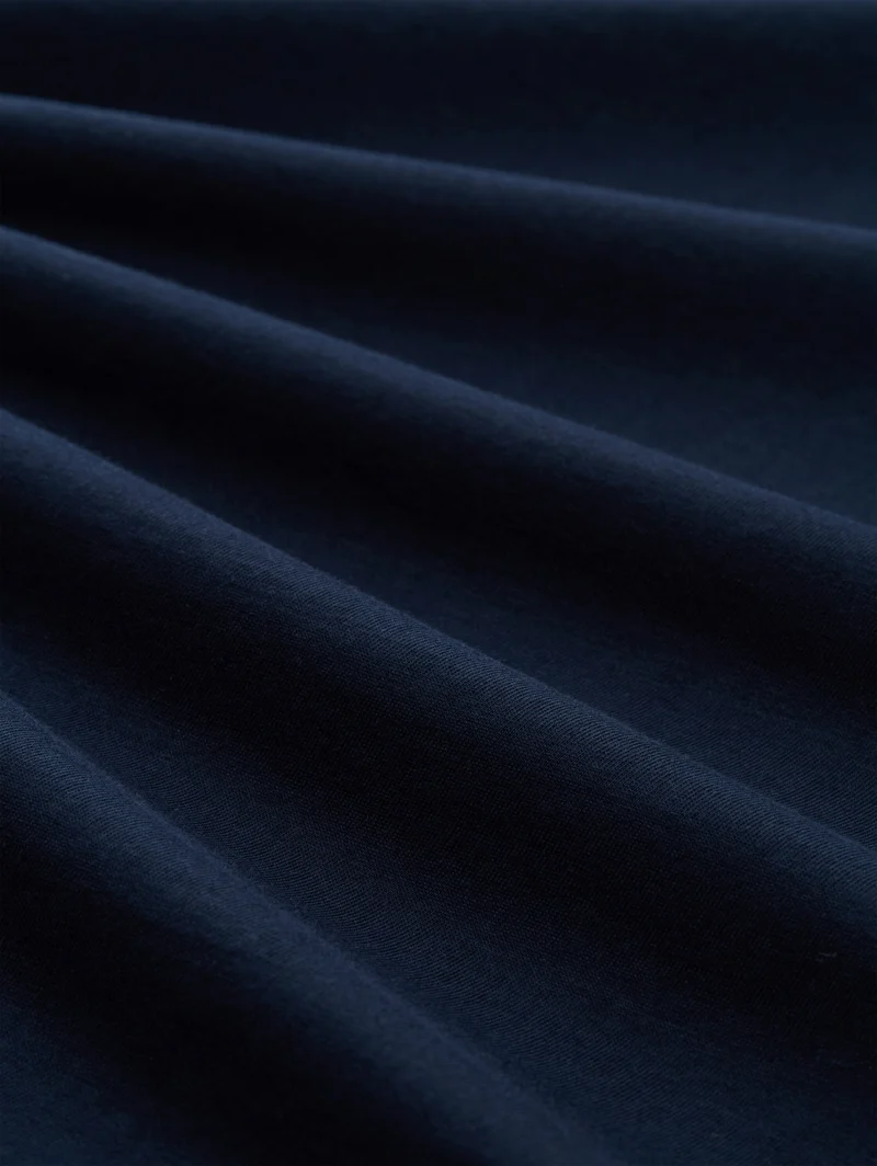 printed t-shirt, sky captain blue