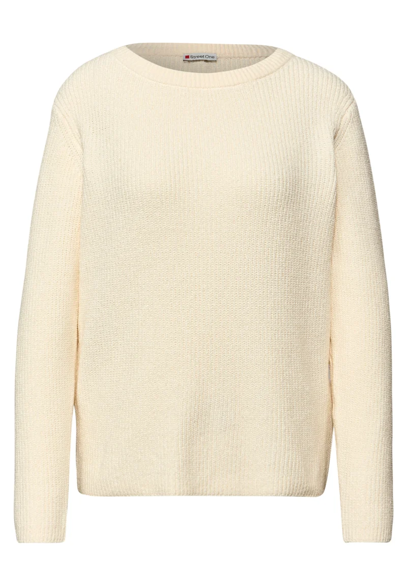 LTD QR_chenille sweater, soft beige