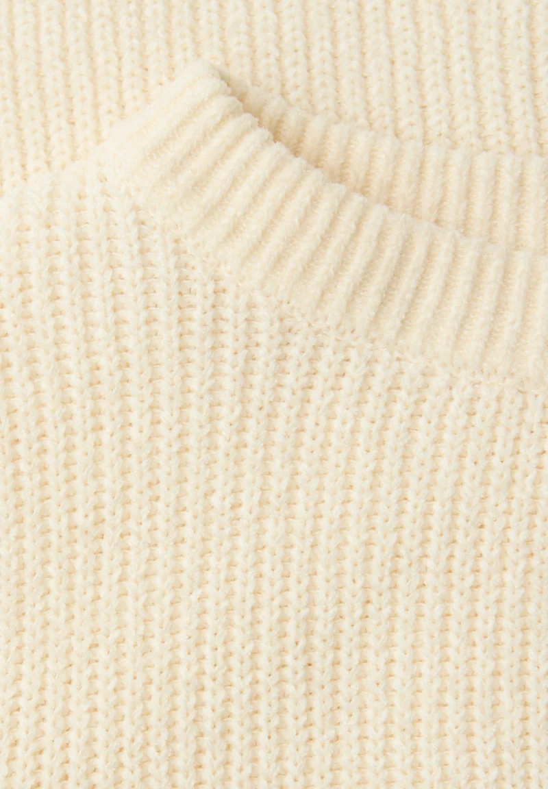 LTD QR_chenille sweater, soft beige