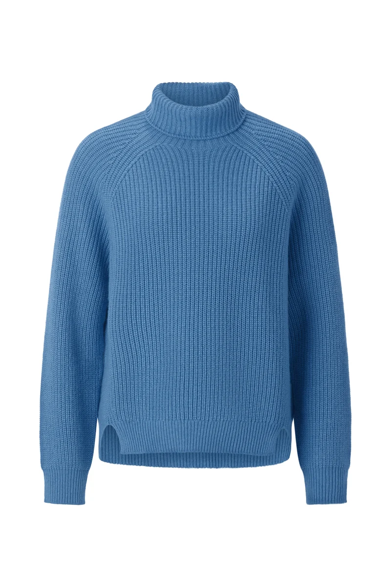 Cozy Crew Turtle Neck, dusty blue