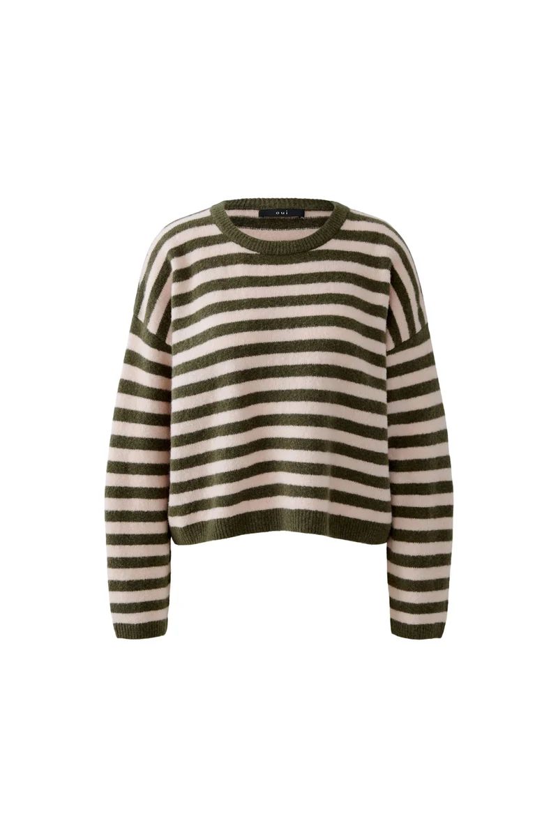 Pullover, khaki rose