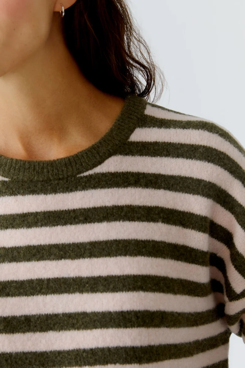 Pullover, khaki rose
