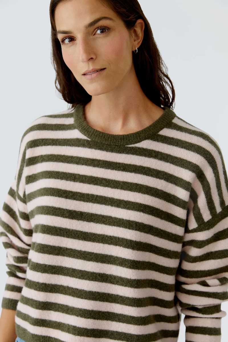 Pullover, khaki rose