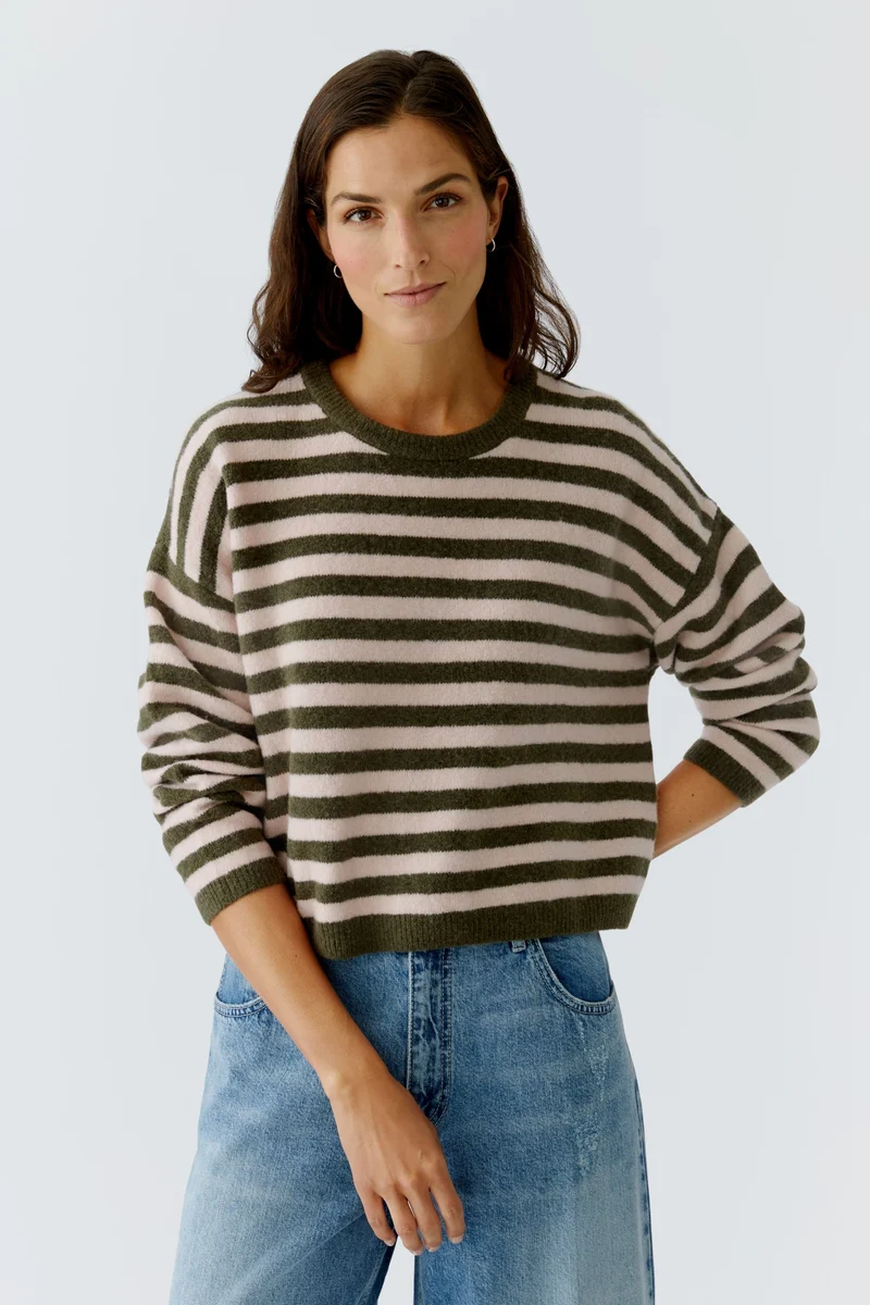Pullover, khaki rose