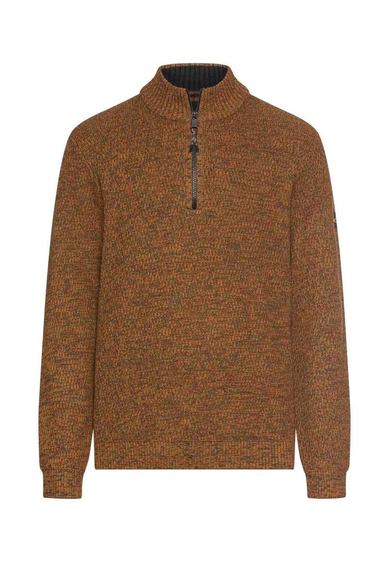 knitted Troyer, Cinnamon