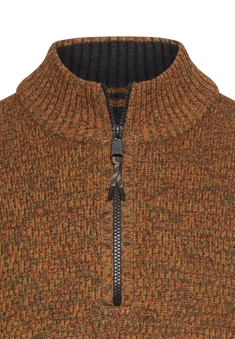 knitted Troyer, Cinnamon