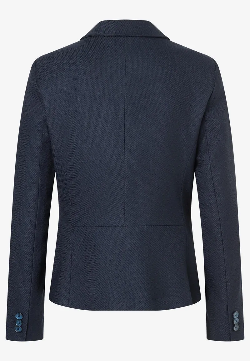 Structured Blazer, marine