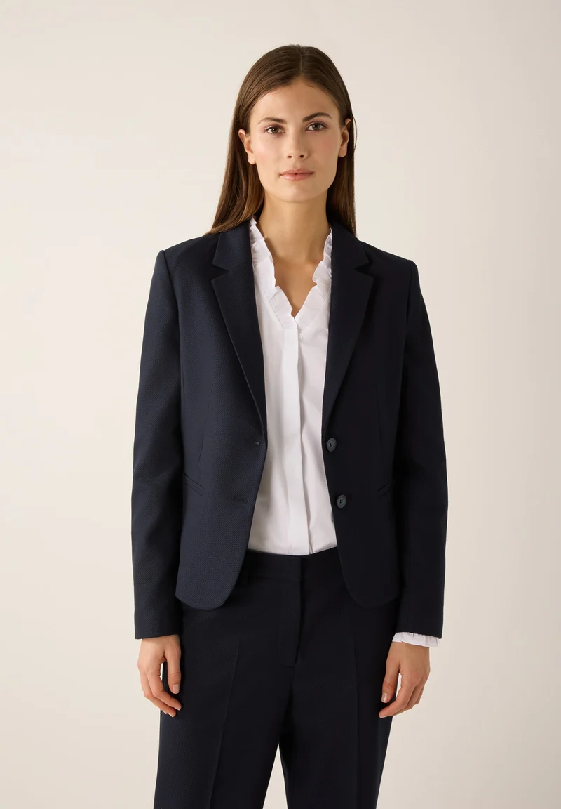 Structured Blazer, marine