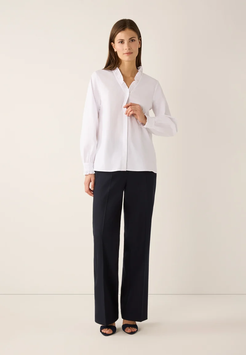 Wide Leg Pants, marine