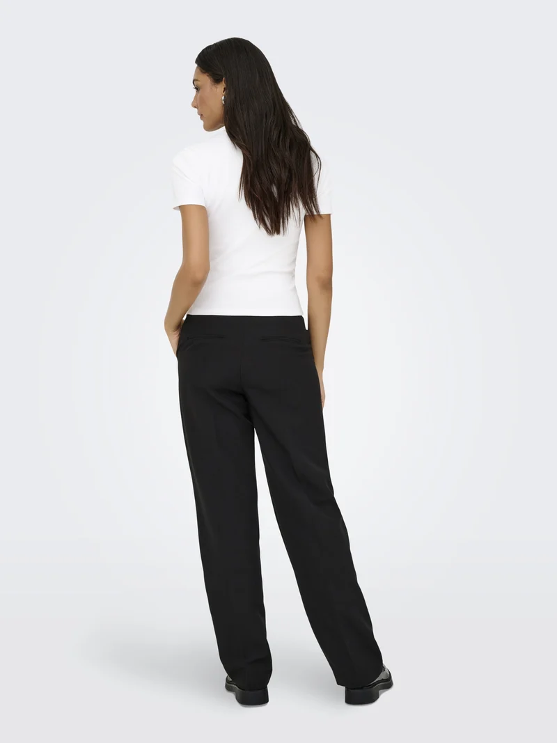 ONLVAL S/S O-NECK TOP JRS, Bright White
