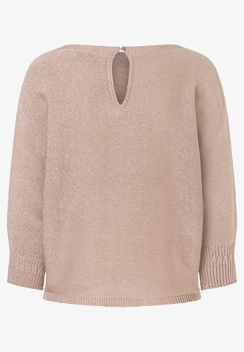Dolman Pullover, 3/4 Sleeve, powder beige