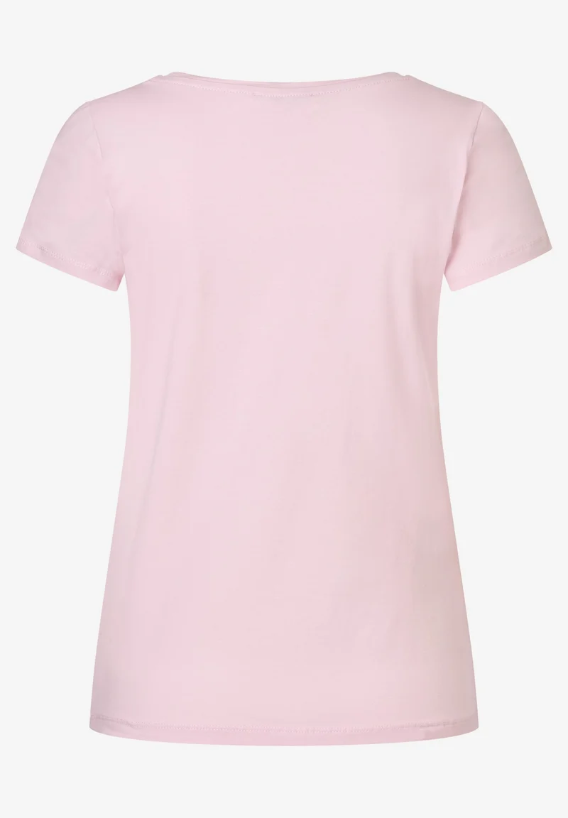 T-Shirt with Placement Print, sorbet rose