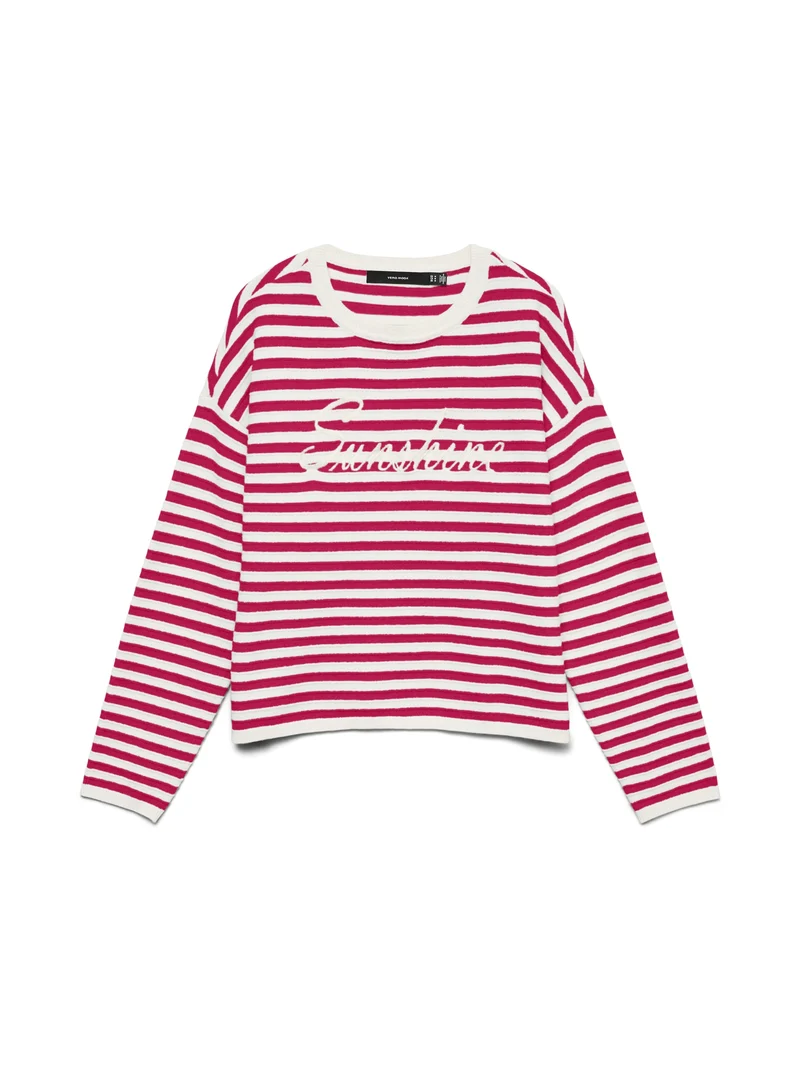 VMAPPLE LS O-NECK PULLOVER BOO, Birch/W. JAZZY