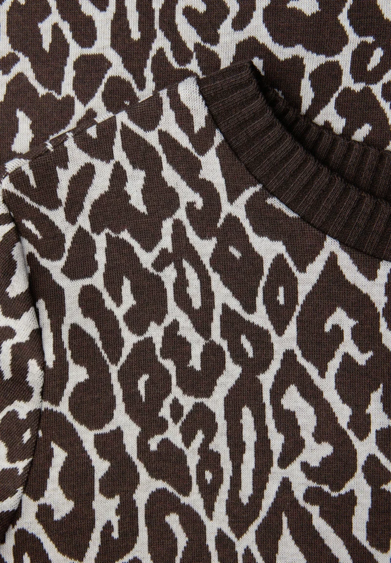 dessin jacquard shirt w.rib co, molten earth