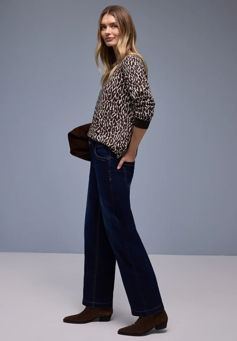 dessin jacquard shirt w.rib co, molten earth