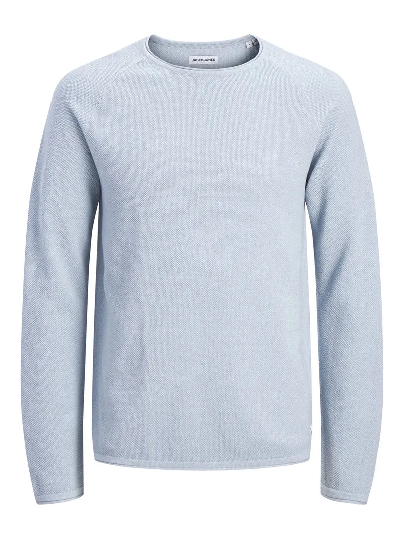 JJEHILL KNIT CREW NECK NOOS, Celestial Blue