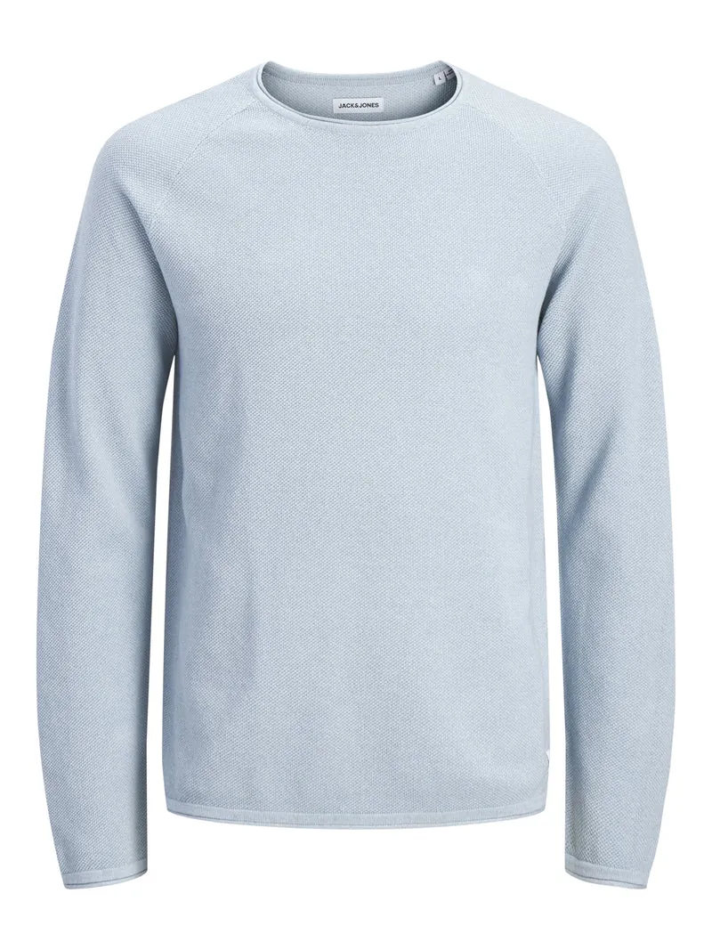 JJEHILL KNIT CREW NECK NOOS, Celestial Blue