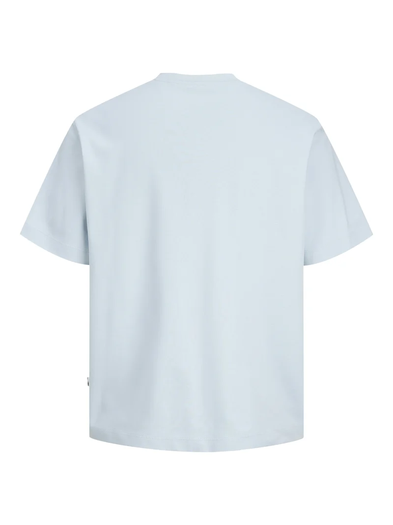 JJEURBAN EDGE TEE SS O-NECK NOOS, Celestial Blue