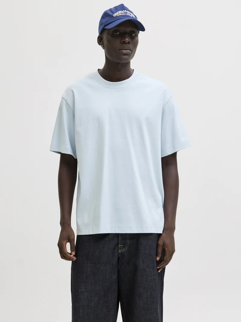 JJEURBAN EDGE TEE SS O-NECK NOOS, Celestial Blue