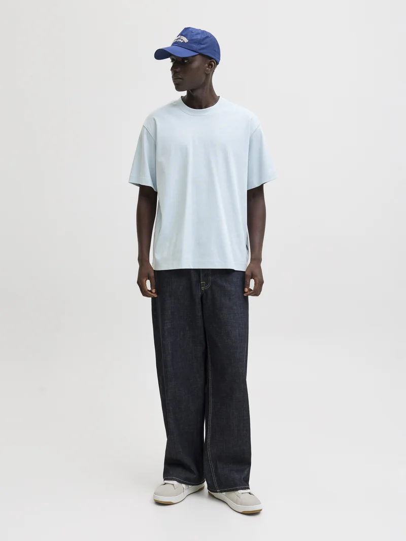 JJEURBAN EDGE TEE SS O-NECK NOOS, Celestial Blue