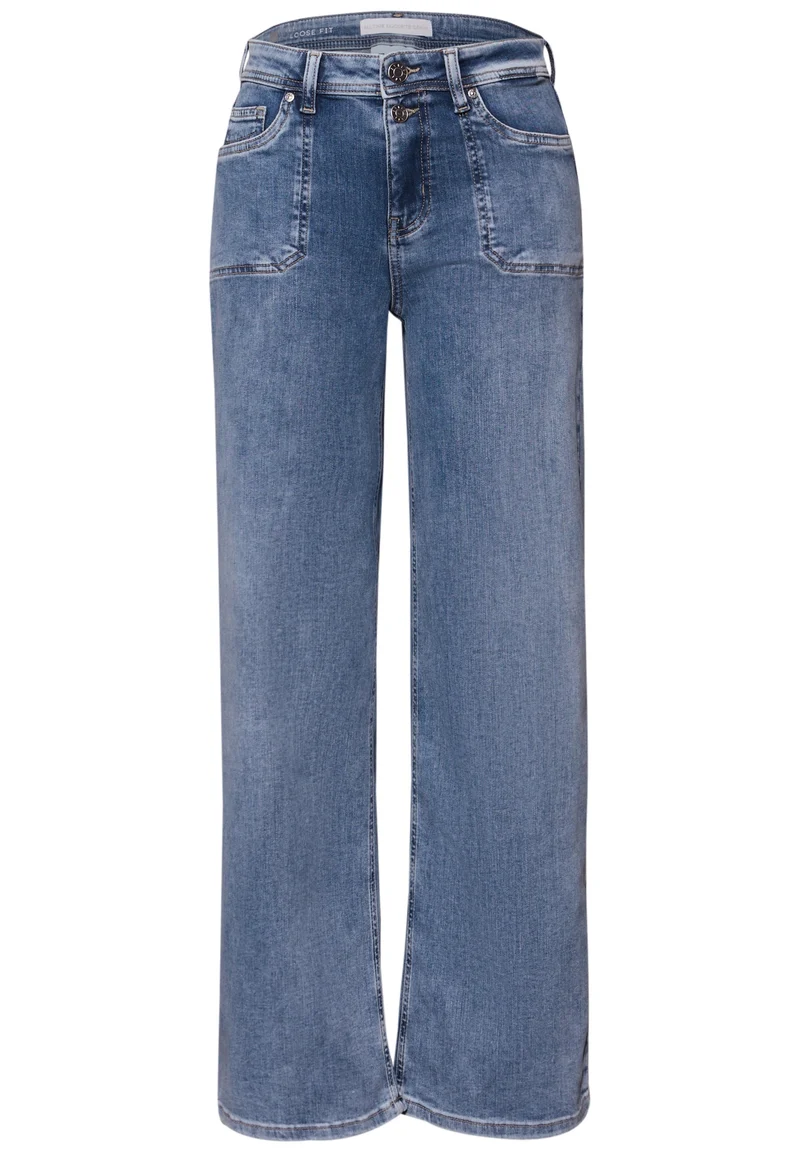 QR Style Emee Wide Leg,hw,ligh, Light Blue Authentic