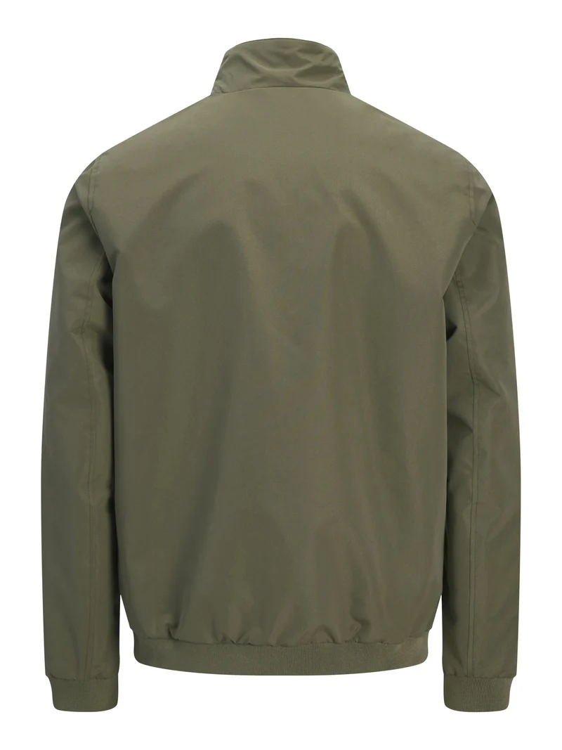 JJERUSH HARRINGTON BOMBER NOOS, Dusty Olive