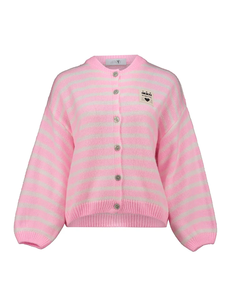 LS A CD Av44a, candy pink/white stripe