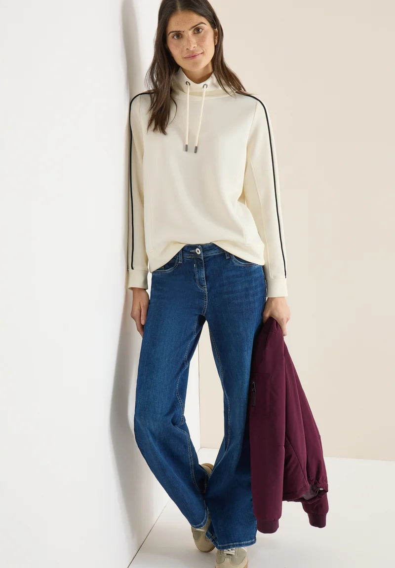 TOS Sportive Sweatshirt, creamy white