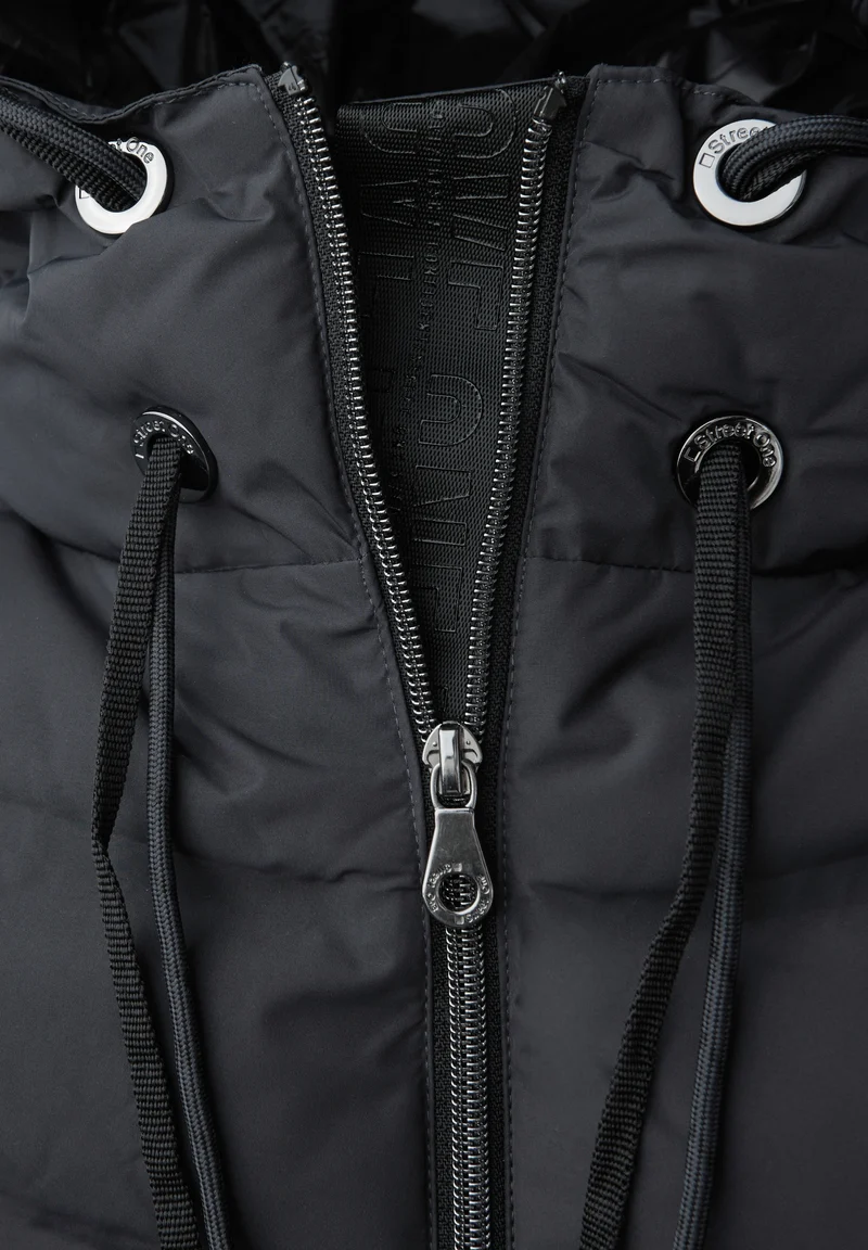 LTD QR Long Padded Jkt w. Glue, Obsidian Blue