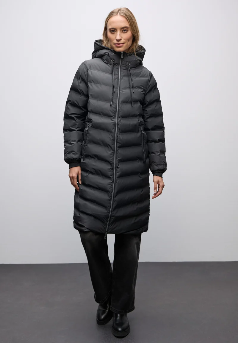 LTD QR Long Padded Jkt w. Glue, Obsidian Blue