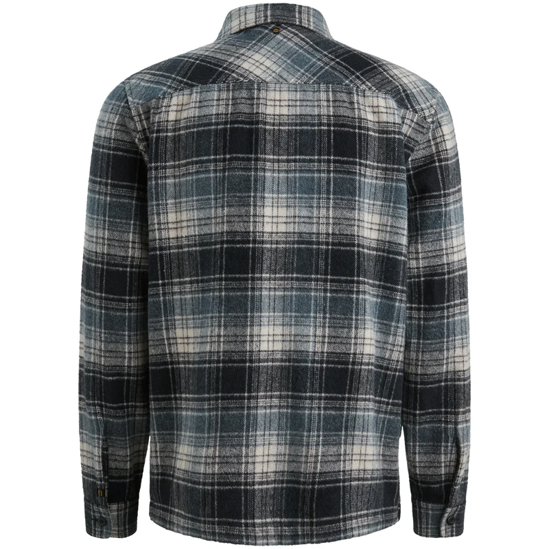 LONG SLEEVE SHIRT Woolblend YD che, Carbon