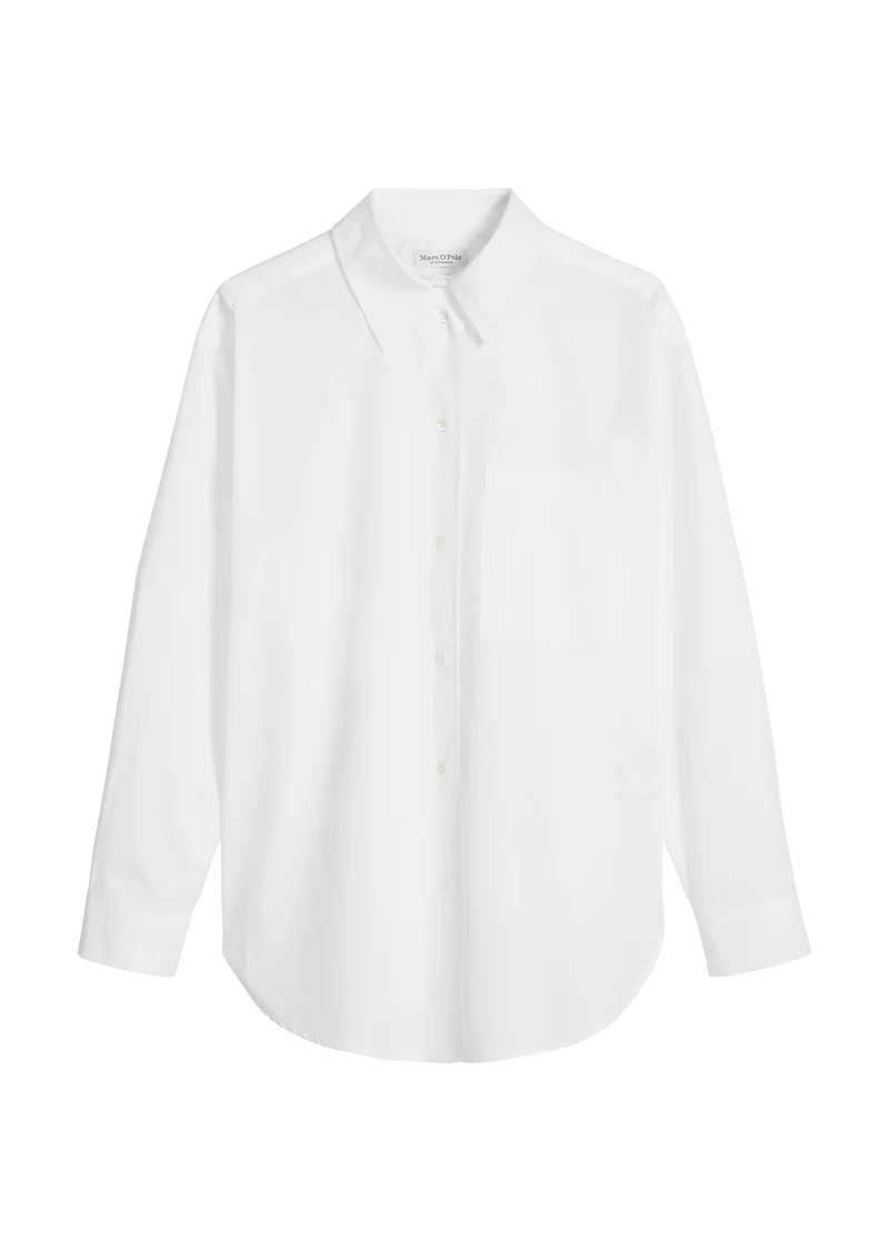 Woven Blouses Longsleeve, White
