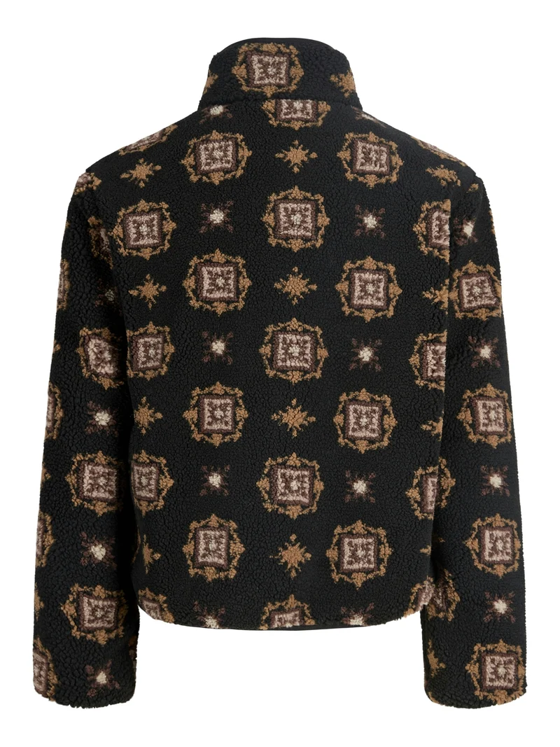 JORNORREBRO TEDDY AOP JACKET, Black/AOP