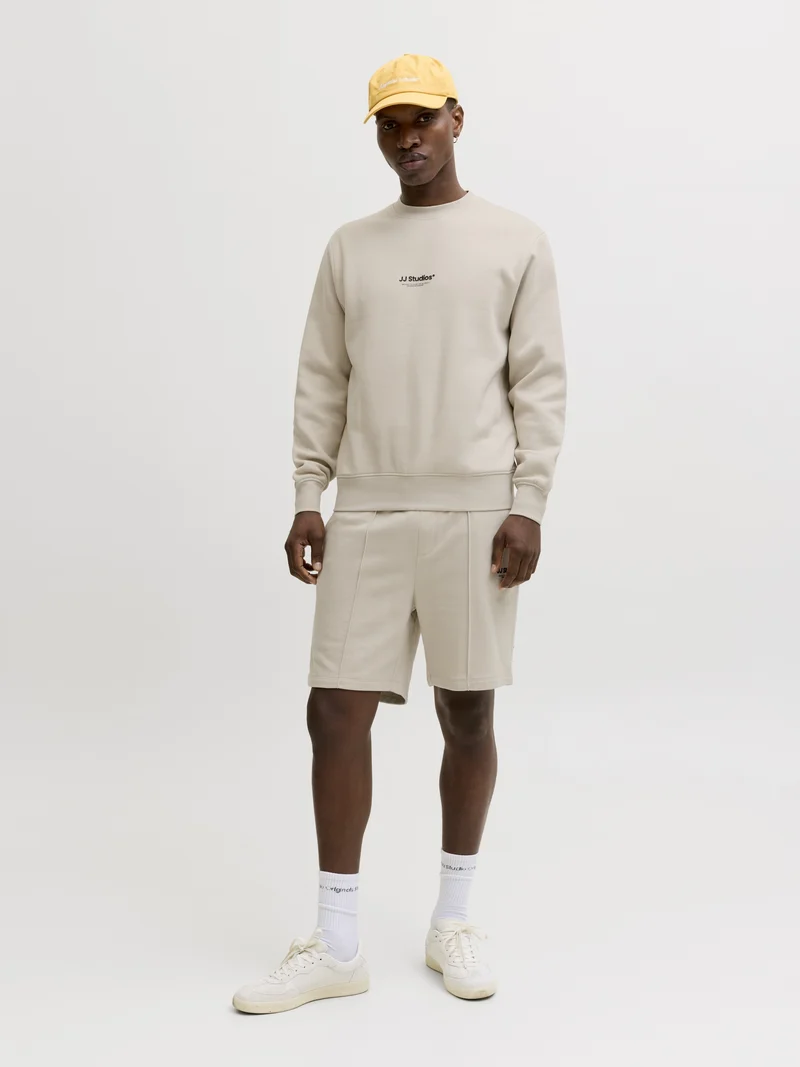 JJESOHO SWEAT CREW NECK NOOS, Moonbeam
