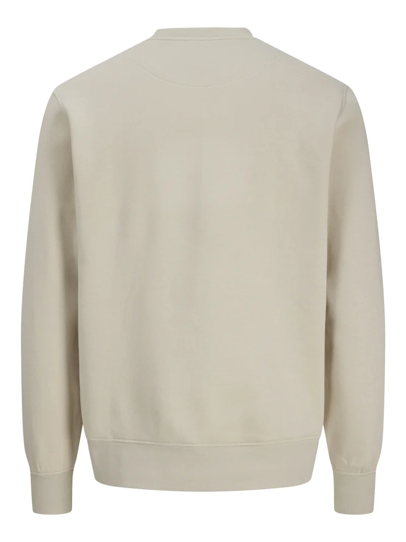 JJESOHO SWEAT CREW NECK NOOS, Moonbeam