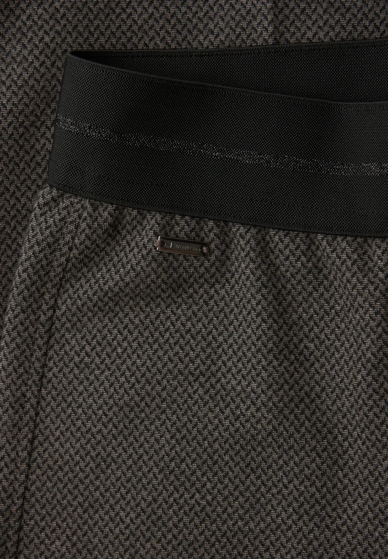 LTD QR_Wide Leg HW Herringbone, light terra mocha