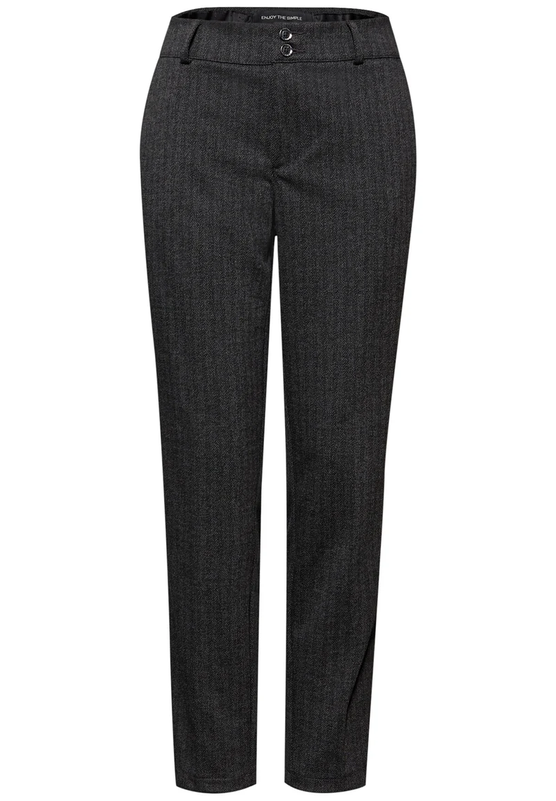 VVM LTD QR Style Chino Fishbon, Black
