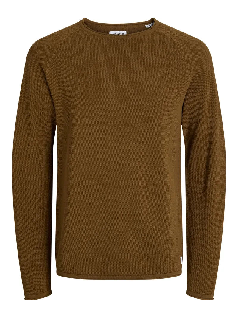 JJEHILL KNIT CREW NECK NOOS, Monks Robe
